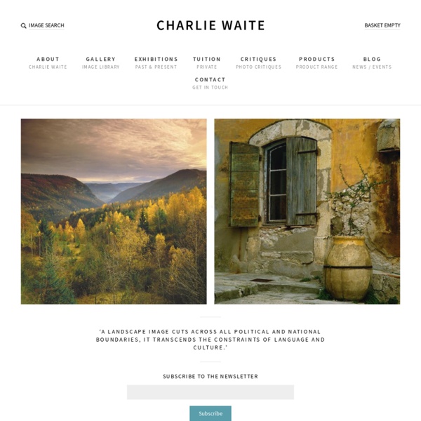 Charlie Waite, Landscape Photographer