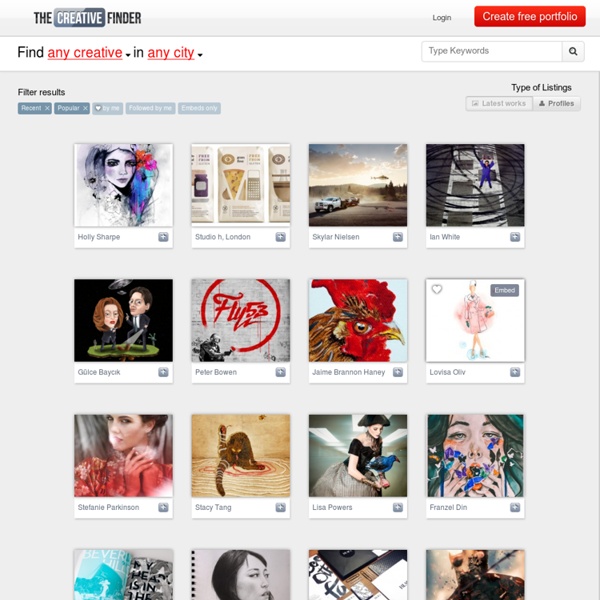 The Creative Finder: Find Anyone from Anywhere on The Search Engine for Creatives
