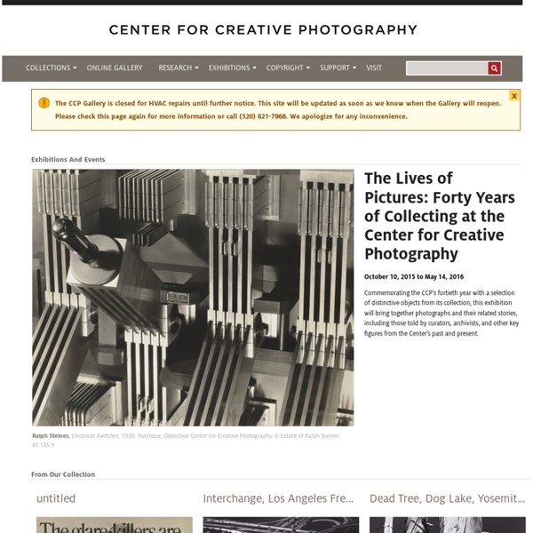 Center for Creative Photography- Etats-Unis (Arizona)