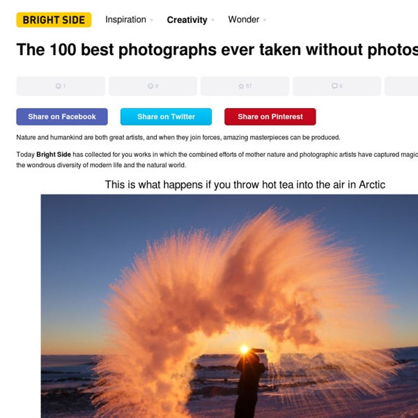 The 100 best photographs ever taken without Pearltrees