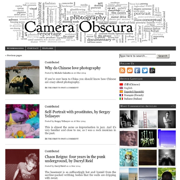 Camera Obscura - A blog dedicated to photography and contemporary art