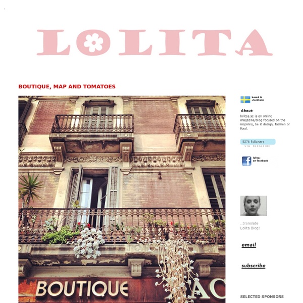 L O L I T A - Lolitas blog about fashion photography graphic design interior art lifestyle inspiration