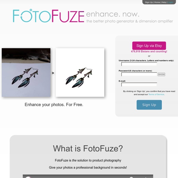 FotoFuze.com is Photography Fused Together - The Picture Revolution