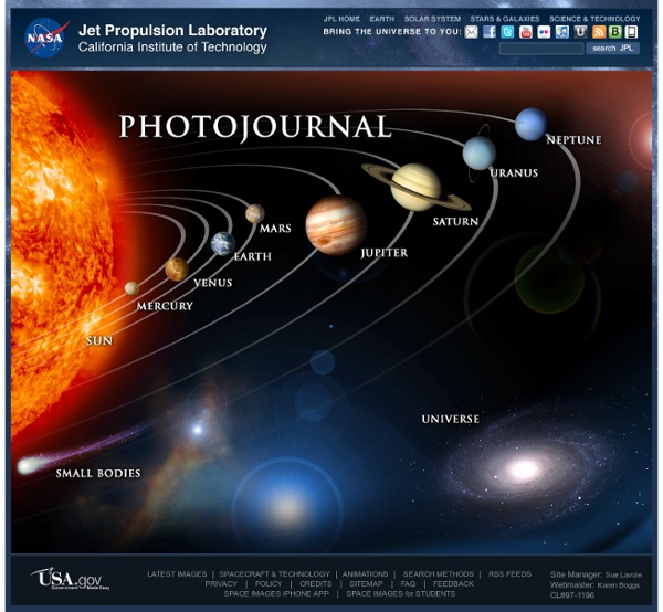 Photojournal: NASA's Image Access Home Page