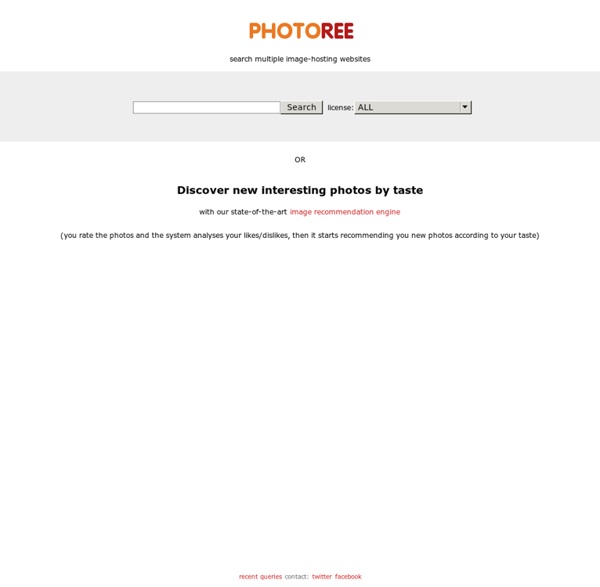 PhotoRee.com : sorting-out the most interesting images on the internet