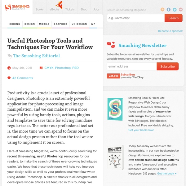 Useful Photoshop Tools and Techniques For Your Workflow - Smashing Magazine