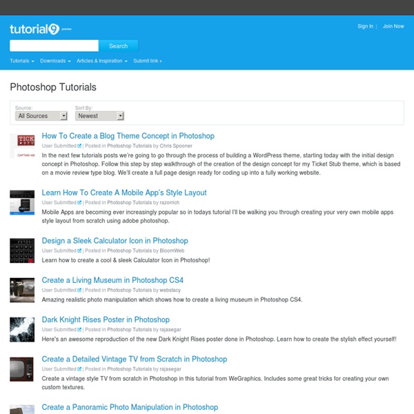 Photoshop Tutorials