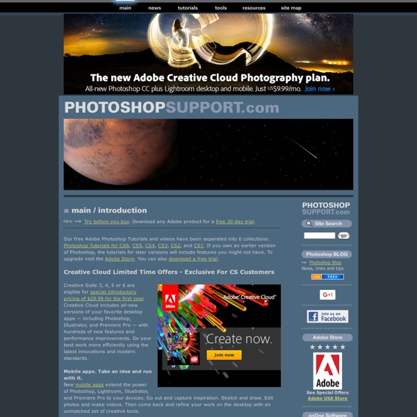 Photoshop Tutorials &amp; Adobe Photoshop Plugins