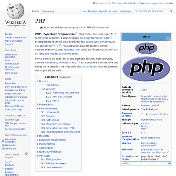 PHP: Hypertext Preprocessor