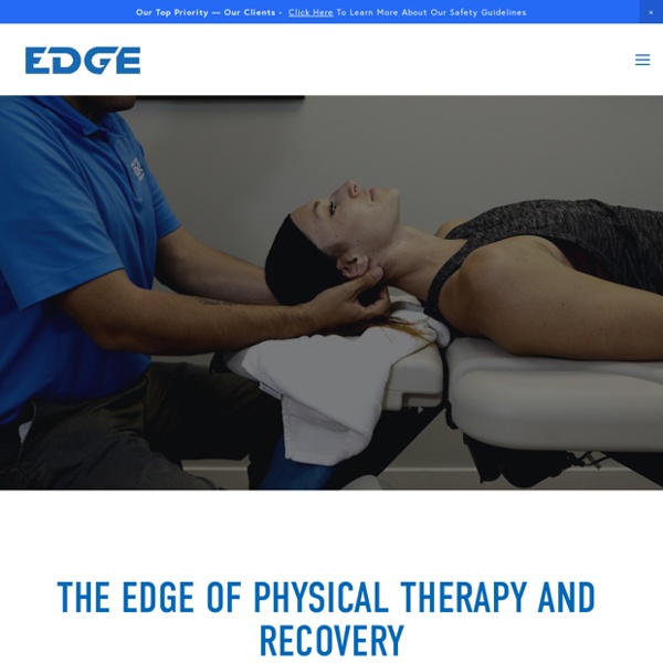 EDGE Physical Therapy & Sports Medicine - Paramus, Bergen County, NJ