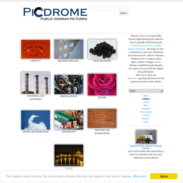Picdrome Public Domain Copyright-Free Pictures