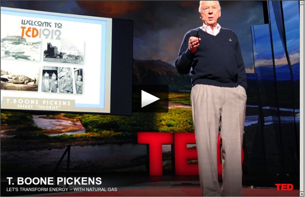 T. Boone Pickens: Let's transform energy