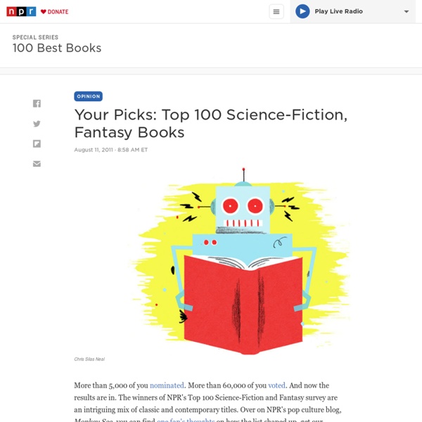 Your Picks: Top 100 Science-Fiction, Fantasy Books