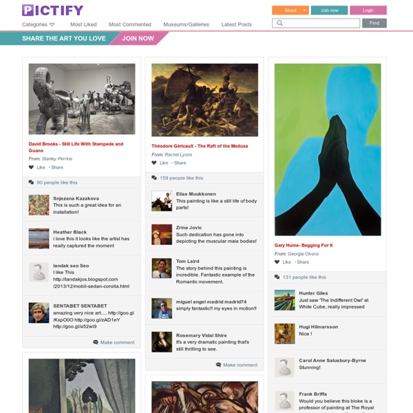Pictify - your social art network