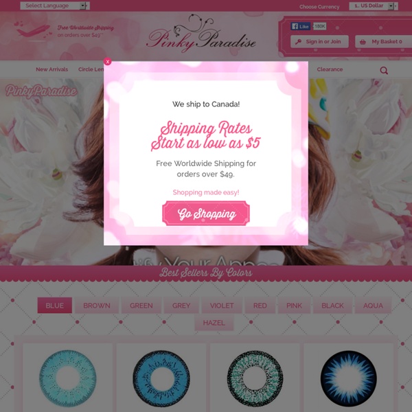 Shop Circle Lenses, Colored Contacts & More Beauty
