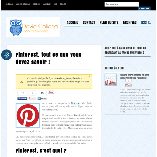 Pinterest, tout ce que vous devez savoir !