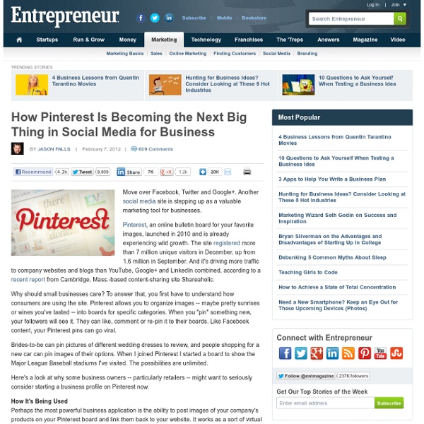 How Pinterest is Becoming the Next Big Thing in Social Media for Business