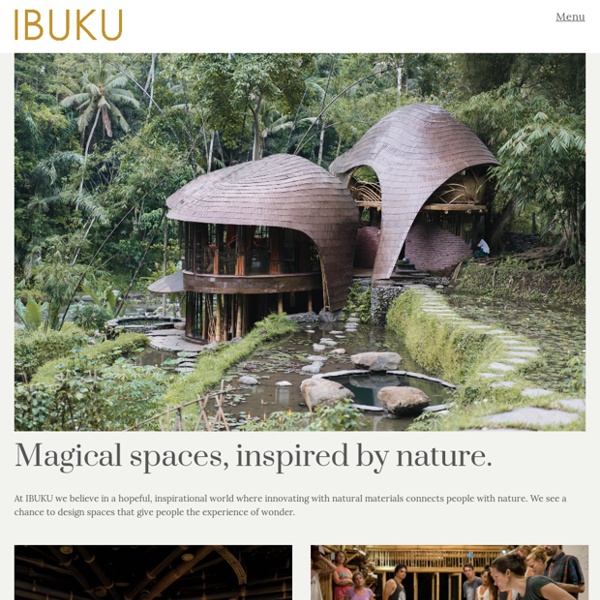 Ibuku Bamboo Architecture and Design