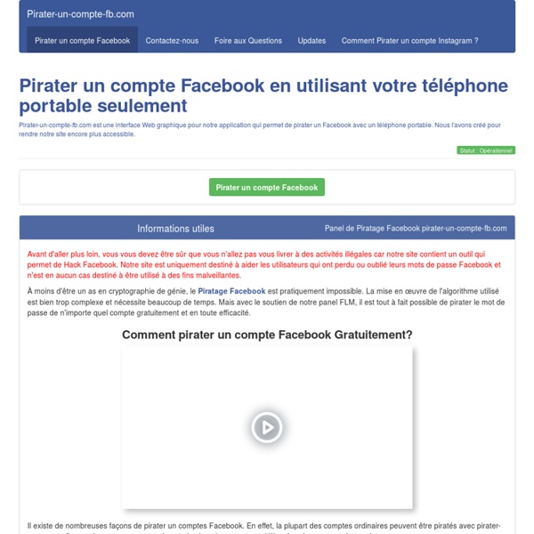 Pirater un compte Facebook en 2 minutes - 100% infaillible