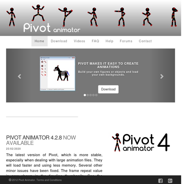 Pivot Animator | Pearltrees