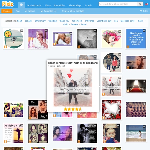 Pixiz - Montage photo gratuit et cartes virtuelles