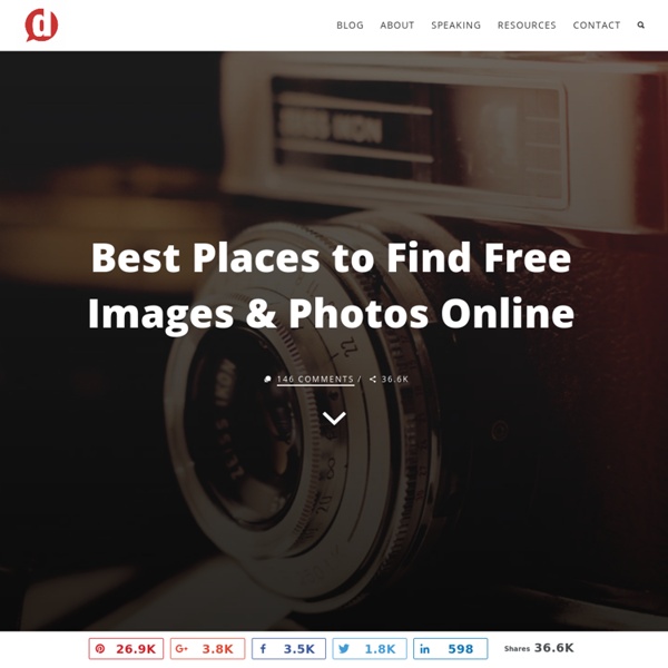 Best Places to Find Free Images & Photos Online