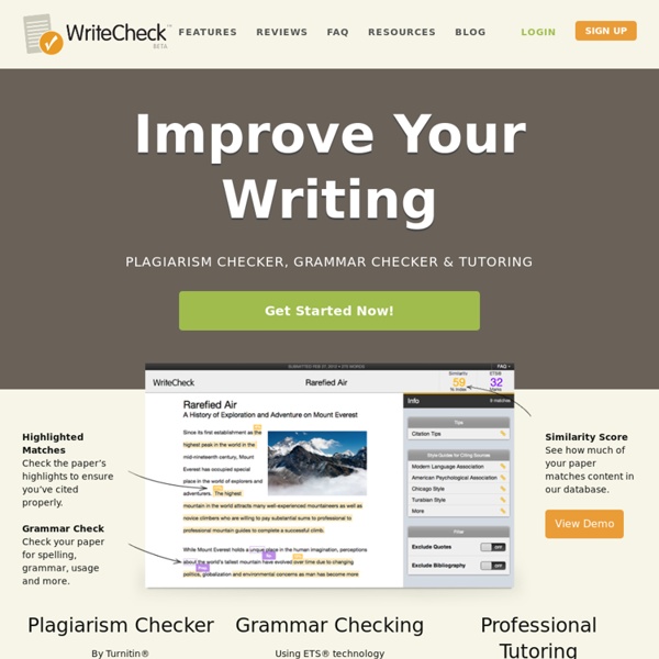 WriteCheck by Turnitin