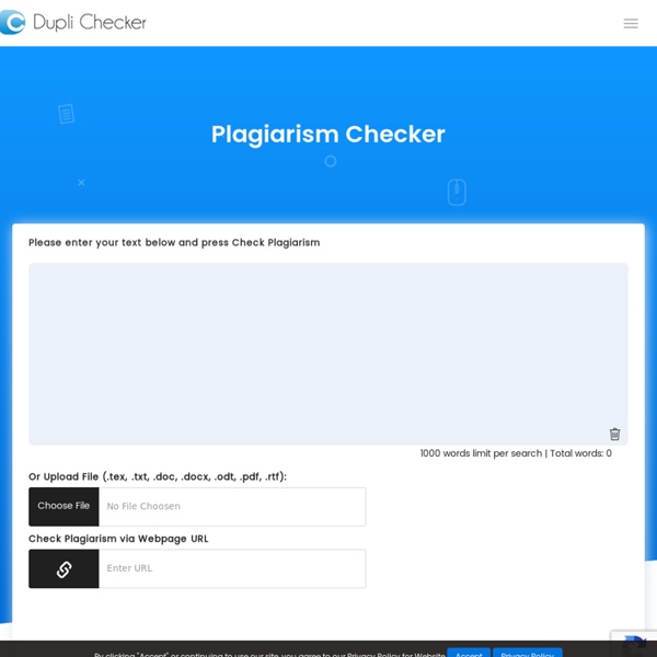 Plagiarism Checker - Free Online Software For Plagiarism Detection