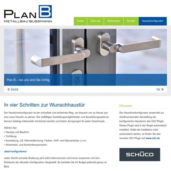 Plan B GmbH - Metallbau Bußmann