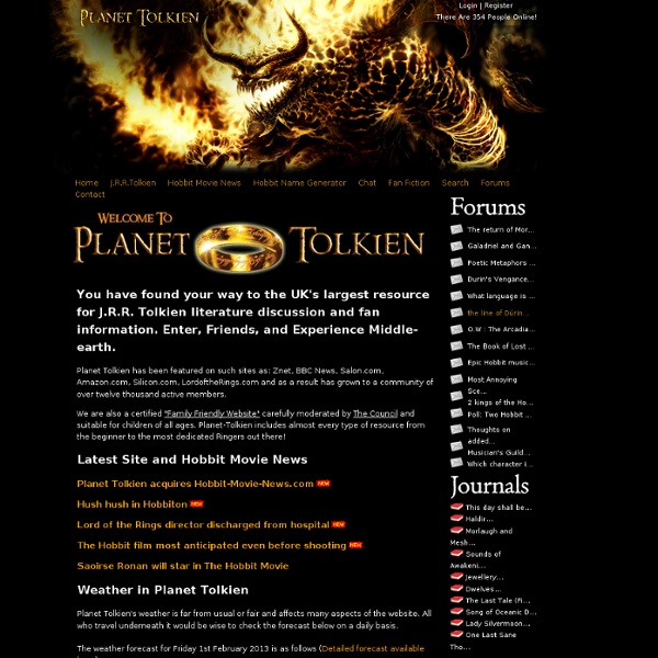 Planet Tolkien