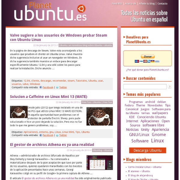Planet Ubuntu