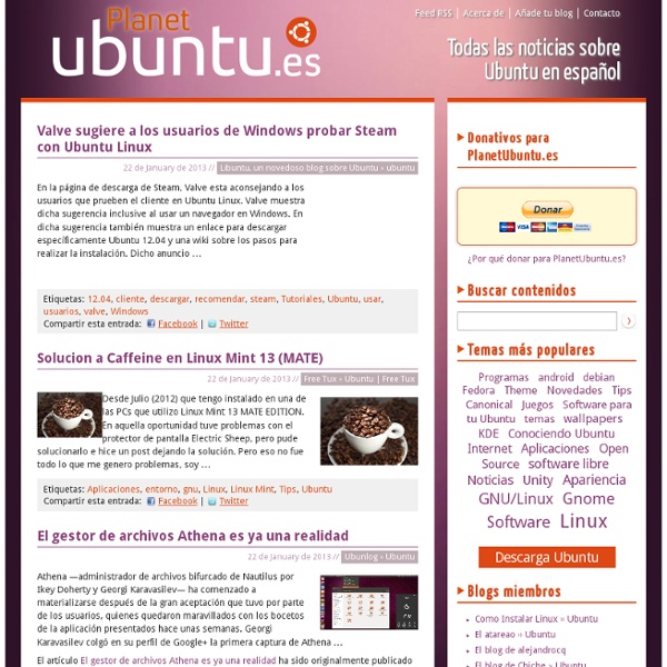 Todas las noticias sobre Ubuntu en español