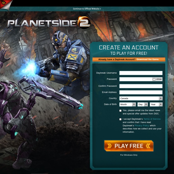 PlanetSide 2 PC Game - Massive Combat on an Epic Scale