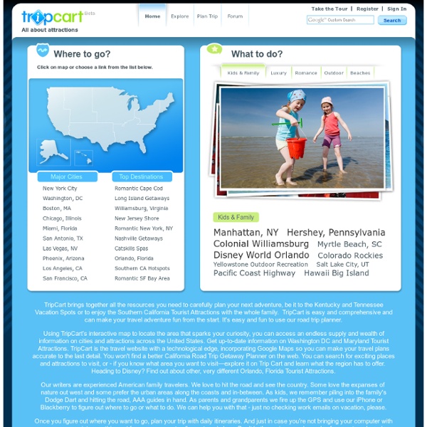 Road Trip Planner and Online Travel Guide - TripCart