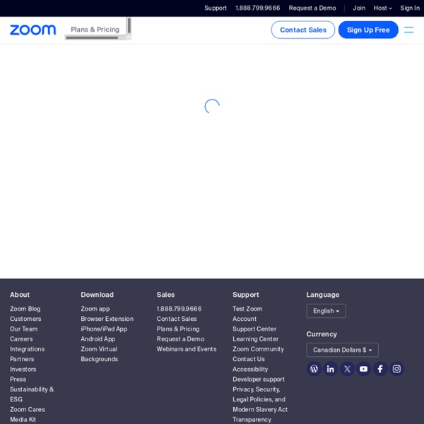 Zoom Conference Calls: Webinars (Pricing)