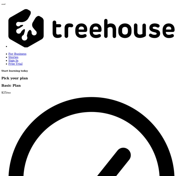 Plans - Treehouse