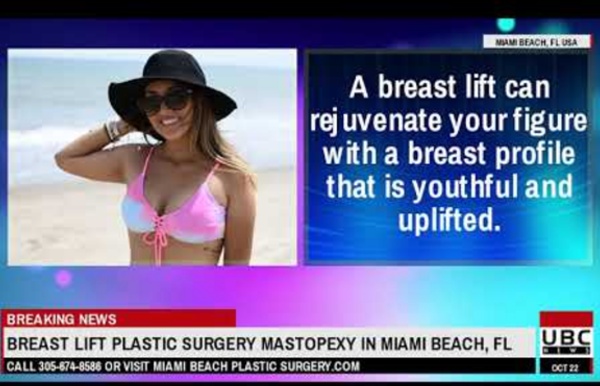 Breast Lift Plastic Surgery Mastopexy in Miami Beach, FL - YouTube