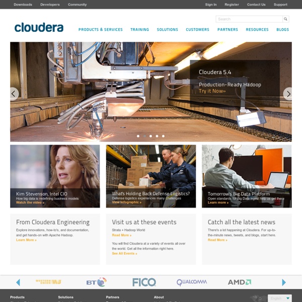 Cloudera » Apache Hadoop for the Enterprise