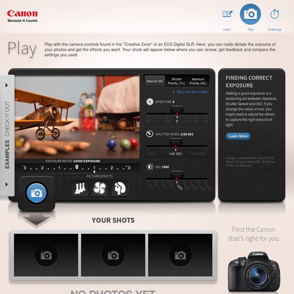 Canon Explains Exposure