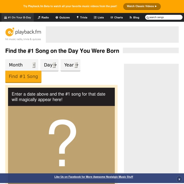 1 Song On Your Birthday | Pearltrees