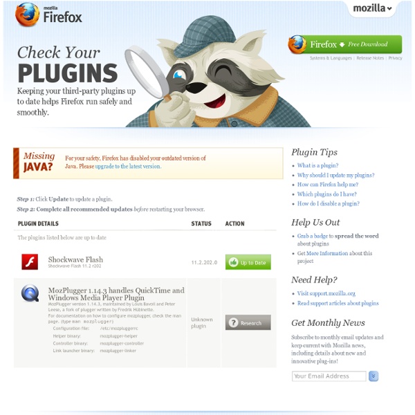 Plugins up to date chack