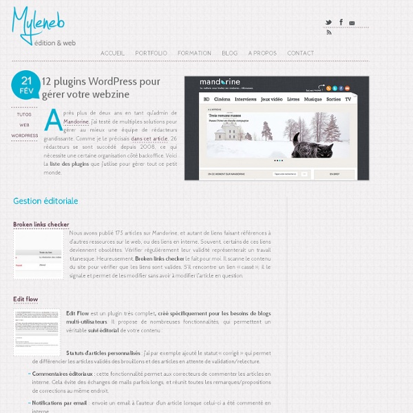 13 plugins WordPress pour gérer votre webzine