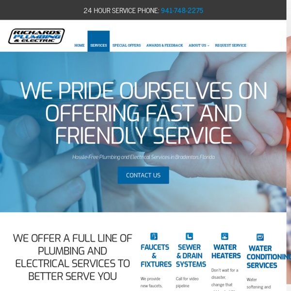 Plumbing and Electrical Services in Bradenton, FL