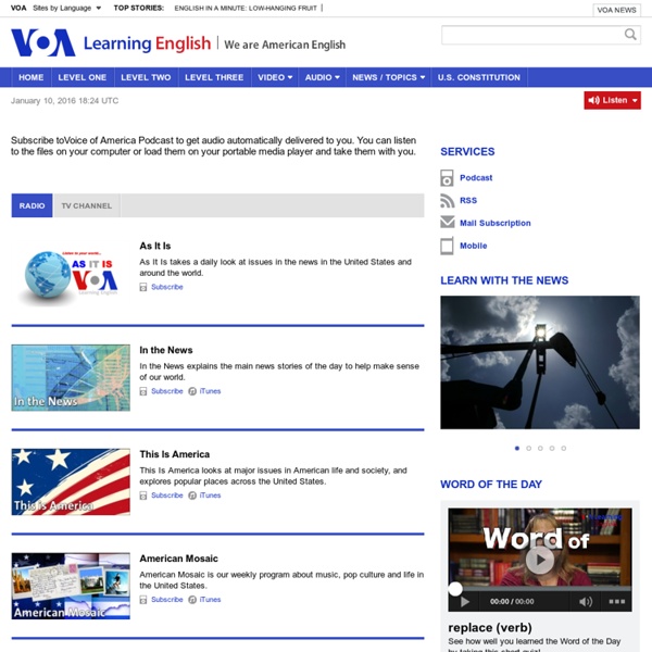 Podcast - VOA - Voice of America English News