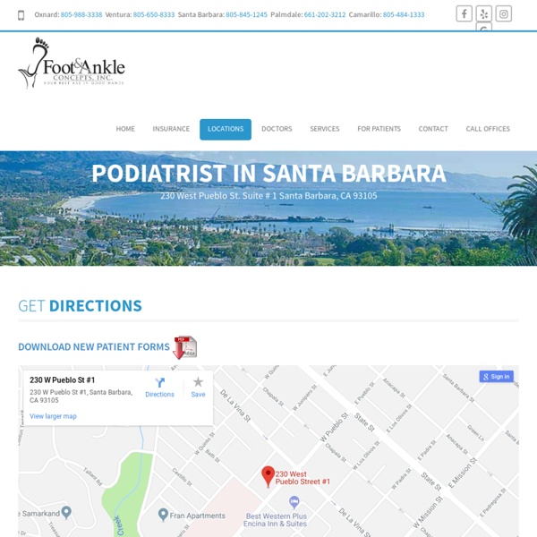 Podiatrist In Santa Barbara