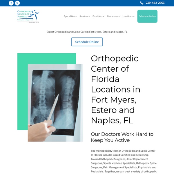 Orthopedic Physician in Fort Myers, FL
