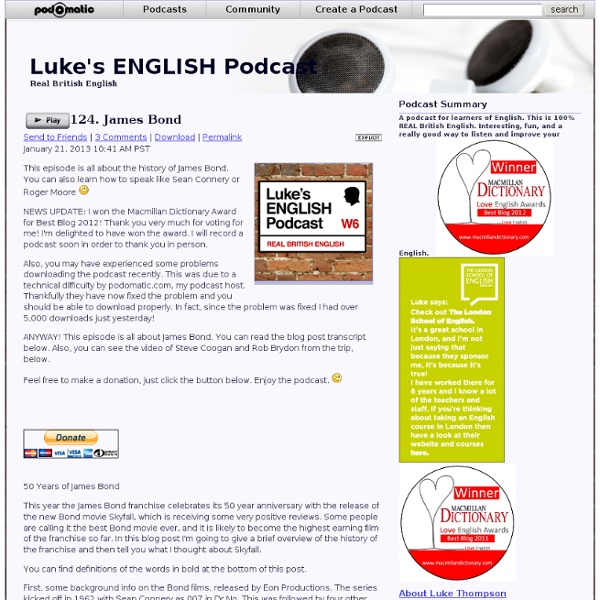 Podcast - Luke's ENGLISH Podcast