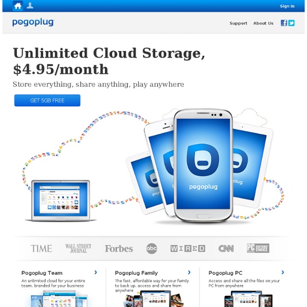 Pogoplug: Cloud Storage For Your Mobile Life