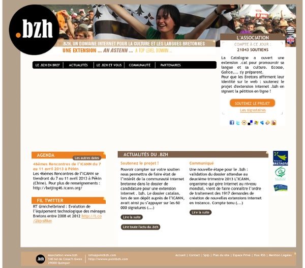 Point BZH - Pour une extension en nom de domaine .bzh