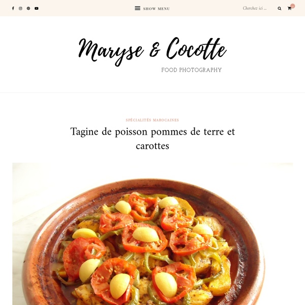 Tagine de poisson pommes de terre et carottes